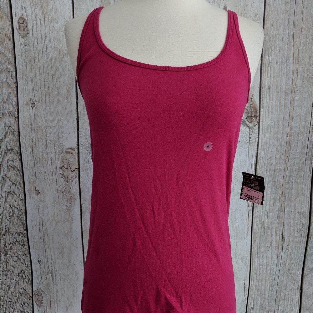 Raspberry Pink Eddie Bauer Tank S